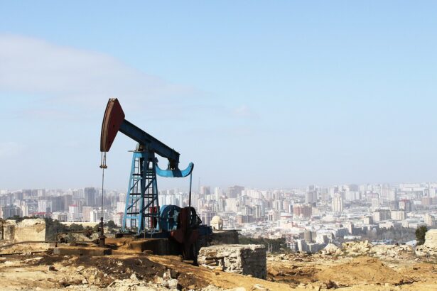 Oil pump in baku