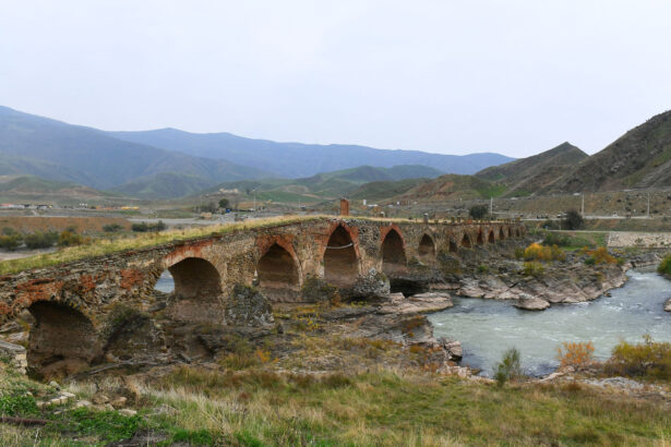 Photo: Khudafarin (Xudafərin) Bridge, photographed by Vugar Amrullayev